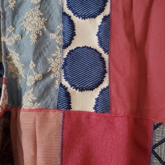 Handmade Patchwork Vest OS - Picture 4 of 5